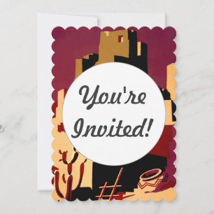 Invitation Western Southwest Pueblo WPA National