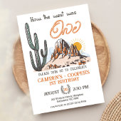 Invitation Western Twins Comment l'Occident a été un 1er anni