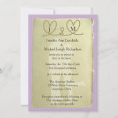 Invitation Western Tying The Knot Personnalisable Color Maria (Devant)