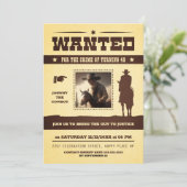 Invitation western voulu (Debout devant)