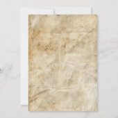 Invitation Western Wanted Poster Birthday (Dos)