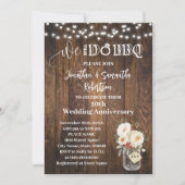 Invitation Western Winter We still do Wedding Anniversary (Devant)