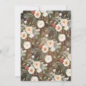 Invitation Western Winter We still do Wedding Anniversary (Dos)