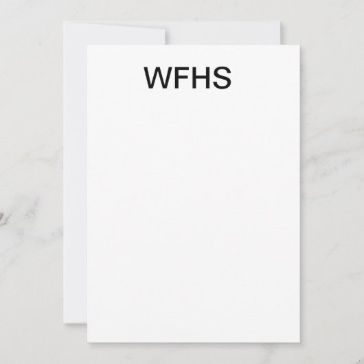 INVITATION WFHS (Devant)