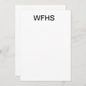 INVITATION WFHS (Devant / Derrière)