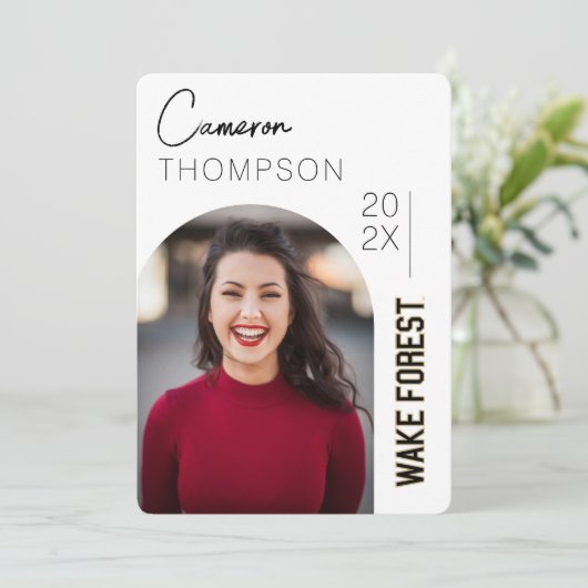 Invitation WFU | Wake Forest (Debout devant)