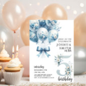 Invitation Whimsical 5th Boys Anniversaire