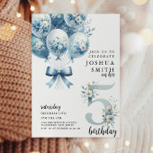 Invitation Whimsical 5th Boys Anniversaire