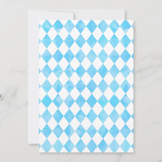 Invitation Whimsical Alice in Wonderland fête d'anniversaire (Dos)