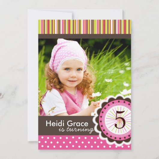 Invitation Whimsical Birthday Party (Dos)