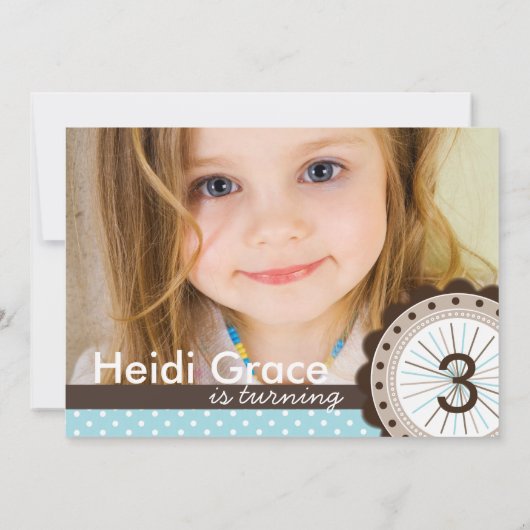 Invitation Whimsical Birthday Party (Dos)