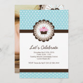 Invitation Whimsical Birthday Party (Devant / Derrière)