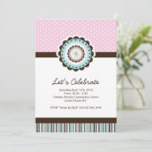 Invitation Whimsical Birthday Party (Debout devant)