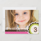 Invitation Whimsical Birthday Party (Dos)