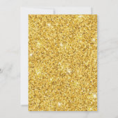 Invitation Whimsical Black First Fairy Whimsical Anniversaire (Dos)