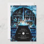 Invitation Whimsical Boho Magic Scientifique Anniversaire (Devant)