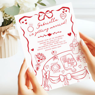 Invitation Whimsical Bridal Shower