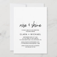 Whimsical Calligraphy Mariage Brunch