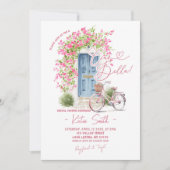 Invitation Whimsical Ciao Bella Italian Bridal Shower (Devant)