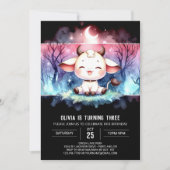 Invitation Whimsical Custom Vache Anniversaire (Devant)