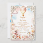 Invitation Whimsical & Elegant Baby shower (Devant)