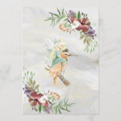 Invitation Whimsical Fairy Woodland Floral Birthday (Dos)