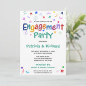 Invitation Whimsical Fiançailles (Debout devant)