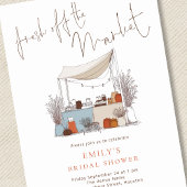 Invitation Whimsical Fresh off the Market Bridal Shower