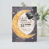 Invitation Whimsical Halloween Party - modifiable (Debout devant)
