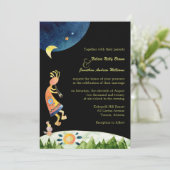 Invitation Whimsical Kokopelli Mariage sud-ouest (Debout devant)