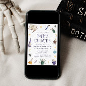 Invitation Whimsical Magic Potions Halloween Baby Shower