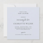 Invitation Whimsical Maman To Be Boy Baby shower (Dos)