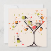Invitation Whimsical Mid Century Moderne Cocktail Hour (Dos)