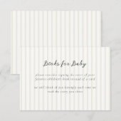 Invitation Whimsical Neutral Livres téléchargeables pour Baby (Devant / Derrière)