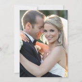 Invitation Whimsical Photo Wedding Reception (Dos)