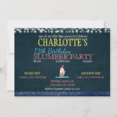 Invitation Whimsical Pirate Fête de bois d'oeuvre Anniversair (Dos)