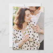 Invitation Whimsical Quirky Doodle photo Mariage amusant (Dos)