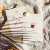 Invitation Whimsical Quirky Main tiré Cherry Sweet Mariage