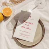 Invitation Whimsical Quirky Main tiré Cherry Sweet Mariage