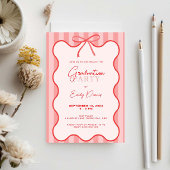 Invitation Whimsical Retro Border Grad Party