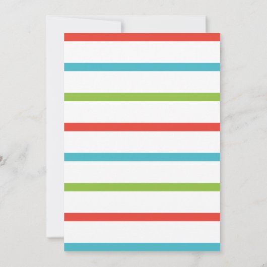 Invitation Whimsical Retro Little Elf sur le chemin Baby show (Dos)