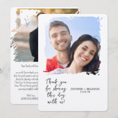 Invitation Whimsical Romance Mariage (Devant / Derrière)