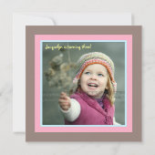 Invitation Whimsical Rose Fairy Princess Stars Fille Annivers (Dos)