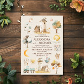 Invitation Whimsical Rustic Mariage de ferme