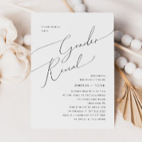 Whimsical Simple Neutral Baby Genre Reveal