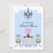 Invitation Whimsical Tea Party (Devant)