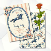 Invitation Whimsical Toile Derby Party