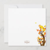 Invitation Whimsical Tree Art Boho Mariage (Dos)