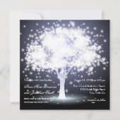 Invitation Whimsical Tree Lights - Wedding Invite (Devant)