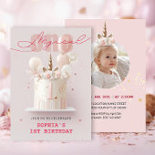 Invitation Whimsical Unicorn Party